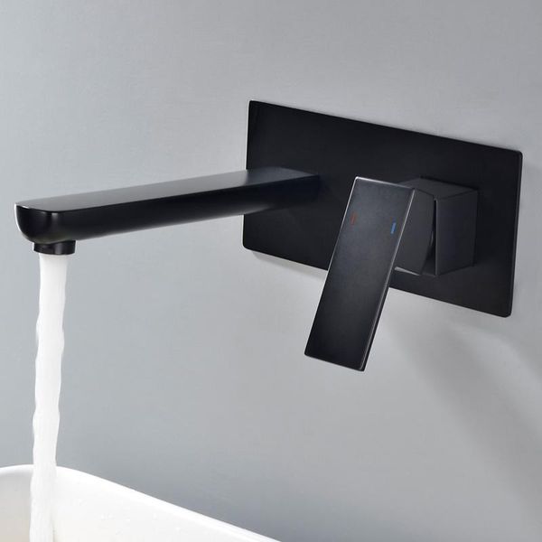 matte black bathroom faucet brass single handle wall mount sink basin mixer tap and cold water spout faucets
matte black bathroom faucet brass single handle wall mount sink basin mixer tap and cold water spout faucets