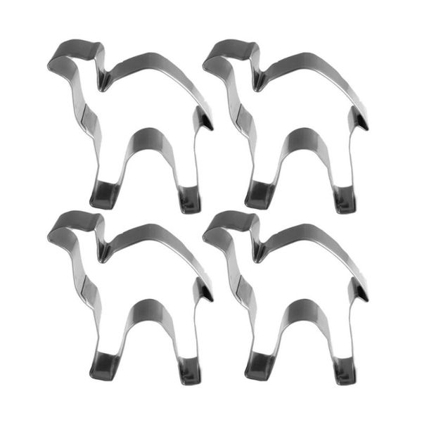 baking moulds 5pcs stainless steel cookie cutter diy biscuit mould tools camel shape design for home (silver)
baking moulds 5pcs stainless steel cookie cutter diy biscuit mould tools camel shape design for home (silver)