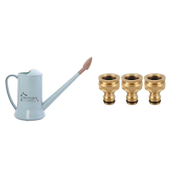 watering equipments 3pcs 1/2 inch 3/4 thread quick connector tap with 2 liter plastic can flower plant shower tool
watering equipments 3pcs 1/2 inch 3/4 thread quick connector tap with 2 liter plastic can flower plant shower tool