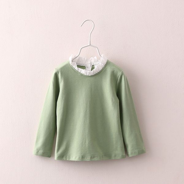 2021 Spring Autumn Female 2-10 Years ChildrenS Clothing Stand Collar Candy Color Baby Kids Girl Long Sleeve Thin Sweater Shirt, White
2021 Spring Autumn Female 2-10 Years ChildrenS Clothing Stand Collar Candy Color Baby Kids Girl Long Sleeve Thin Sweater Shirt, White