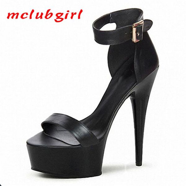 dress shoes mclubgirl 15cm heels round head, thin heel, super high open toe strap, buckle and all kinds of night club sandals lyp, Black
dress shoes mclubgirl 15cm heels round head, thin heel, super high open toe strap, buckle and all kinds of night club sandals lyp, Black