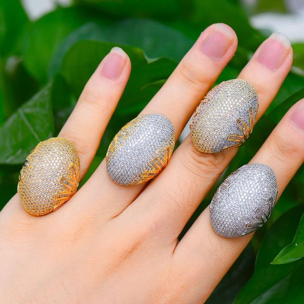 wedding rings kellybola luxury full mini cz round big egg shape ring romantic for women noble gift party show lover mother jewelry, Slivery;golden
wedding rings kellybola luxury full mini cz round big egg shape ring romantic for women noble gift party show lover mother jewelry, Slivery;golden