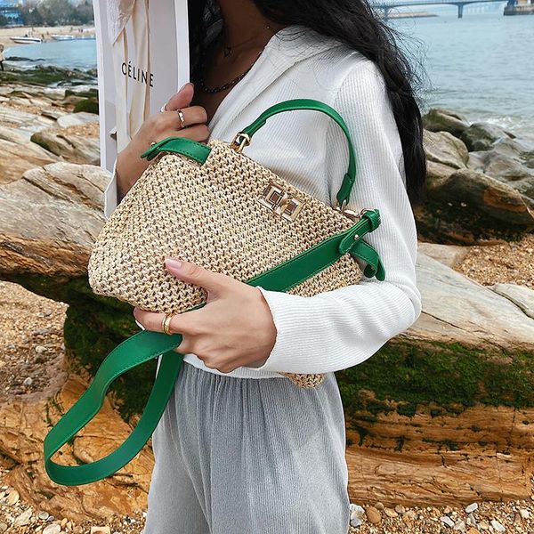 evening bags weave square tote bag 2021 summer high-quality straw women's designer handbag beach travel shoulder messenger
evening bags weave square tote bag 2021 summer high-quality straw women's designer handbag beach travel shoulder messenger