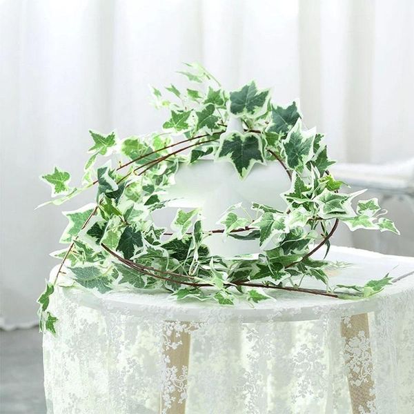 180cm/pc artificial sweet potato leaf rattan simulation green vine eucalyptus wall wedding decor winding plant garden wicker decorative flow
180cm/pc artificial sweet potato leaf rattan simulation green vine eucalyptus wall wedding decor winding plant garden wicker decorative flow