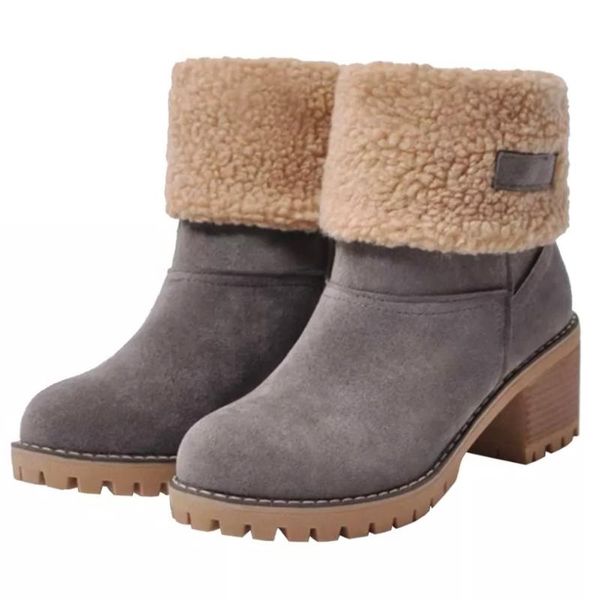 boots 2021 women's thicken warm plush faux fur ankle snow ladies casual comfortable shoes plus size 35-43, Black
boots 2021 women's thicken warm plush faux fur ankle snow ladies casual comfortable shoes plus size 35-43, Black