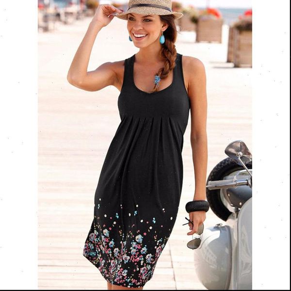 sleeveless women dresses floral print loose dress fashion casual robe femme plus size s 5xl om1032, Black;gray
sleeveless women dresses floral print loose dress fashion casual robe femme plus size s 5xl om1032, Black;gray