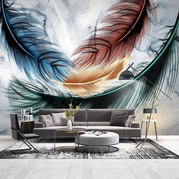 wallpapers custom 3d self adhesive wallpaper art colorful feathers nordic mural modern dining room living sofa tv background wall
wallpapers custom 3d self adhesive wallpaper art colorful feathers nordic mural modern dining room living sofa tv background wall