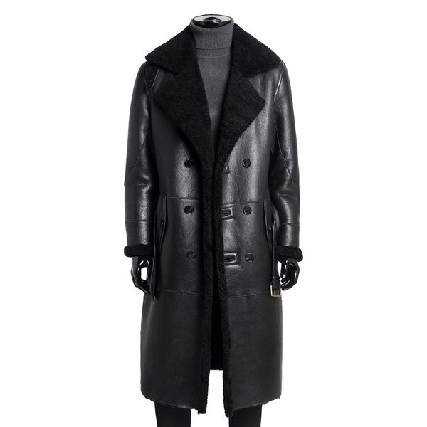 pant men's warm jackets, casual leather coats, luxury fur coats, Black;brown
