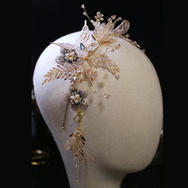 hair clips & barrettes niushuya exquisite bridal butterfly headdress champagne color flower wedding dress accessories, Golden;silver
hair clips & barrettes niushuya exquisite bridal butterfly headdress champagne color flower wedding dress accessories, Golden;silver