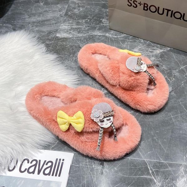 slippers 2021 cross fur women bowknot warm short plush platform shoes winter furry faux woman house, Black
slippers 2021 cross fur women bowknot warm short plush platform shoes winter furry faux woman house, Black
