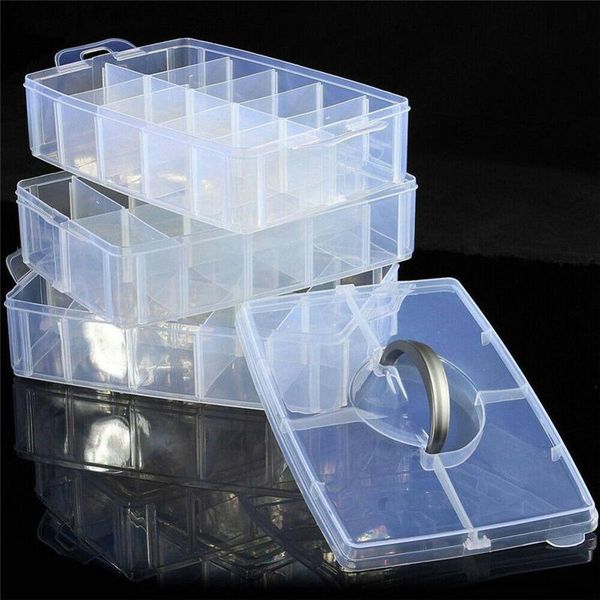 fishing accessories transparent tackle box 30 compartments bait lure hook storage plastic case
fishing accessories transparent tackle box 30 compartments bait lure hook storage plastic case