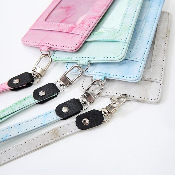 card holders marble holder wallet cover bag business pocket student slim bus id money with neck string, Brown;gray
card holders marble holder wallet cover bag business pocket student slim bus id money with neck string, Brown;gray