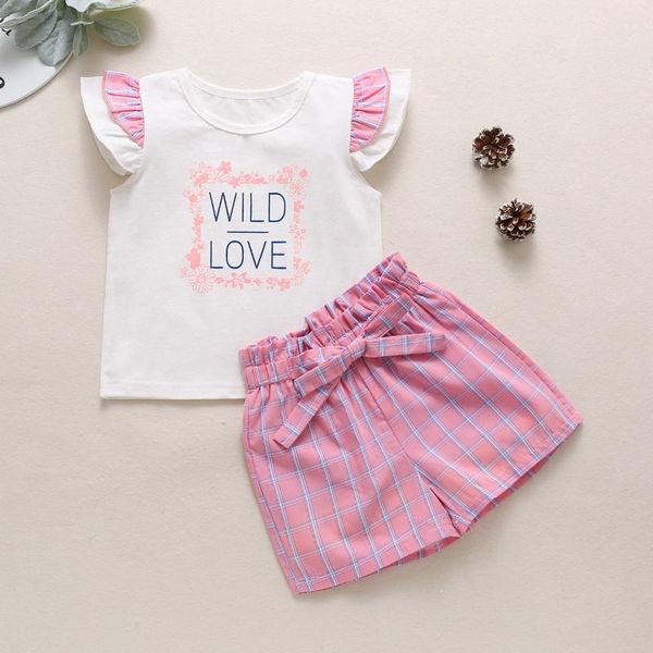 toddler kids baby girls letter floral sleeve+ plaid+shorts outfits sets girl clothes ropa niña meisjes kleding clothing, White
toddler kids baby girls letter floral sleeve+ plaid+shorts outfits sets girl clothes ropa niña meisjes kleding clothing, White