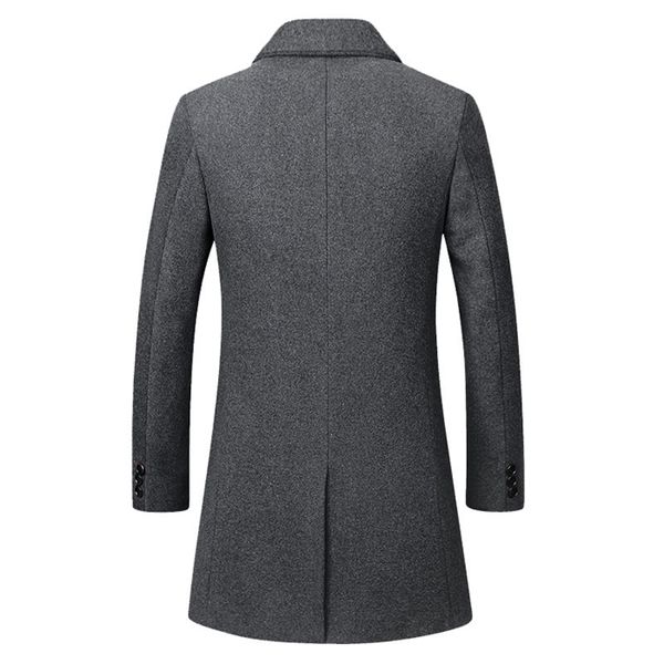 winter jacket high-quality wool coat casual slim wool mens long cotton collar trench coat, Black
winter jacket high-quality wool coat casual slim wool mens long cotton collar trench coat, Black