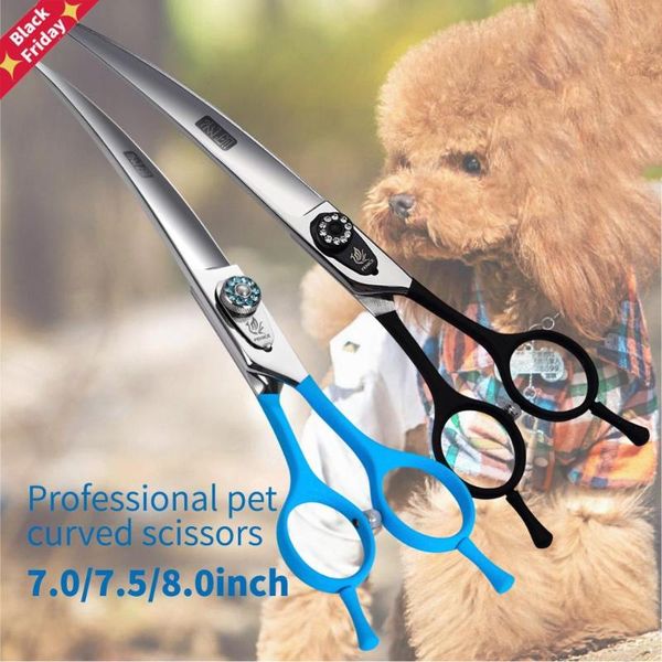 dog grooming 7.0/7.5/8.0 inch professional pet scissors japan 440c curved puppy hair cuttinf shear
dog grooming 7.0/7.5/8.0 inch professional pet scissors japan 440c curved puppy hair cuttinf shear