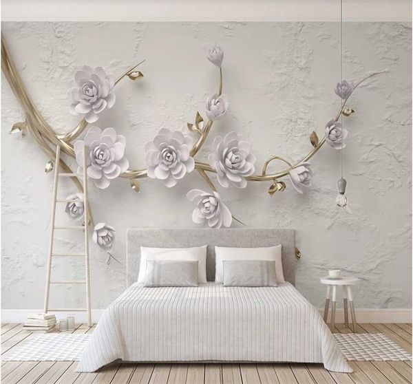 customized 3d wallpaper mural beautiful lavender three-dimensional relief flower branches tv background wall wallpapers
customized 3d wallpaper mural beautiful lavender three-dimensional relief flower branches tv background wall wallpapers