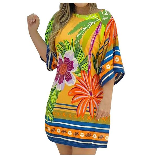 casual dresses for women 2021 boho short sleeve loose floral printed o neck mini dress woman party night sexy, Black;gray
casual dresses for women 2021 boho short sleeve loose floral printed o neck mini dress woman party night sexy, Black;gray