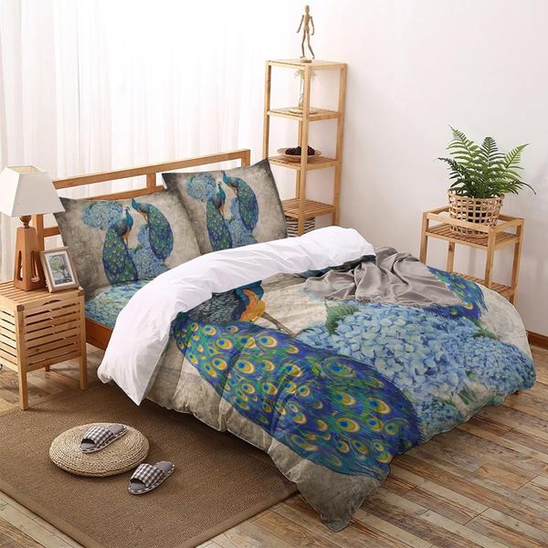 bedding sets peacock hydrangea retro watercolor set for bedroom soft bedspreads bed home duvet cover quilt pillowcase
bedding sets peacock hydrangea retro watercolor set for bedroom soft bedspreads bed home duvet cover quilt pillowcase