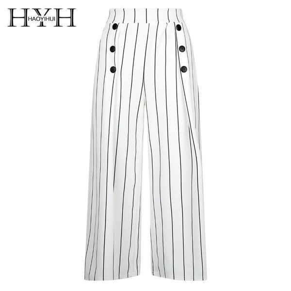 women's pants & capris hyh haoyihui streetwear striped harem ruffle loose casual women summer trousers high waist bottom, Black;white
women's pants & capris hyh haoyihui streetwear striped harem ruffle loose casual women summer trousers high waist bottom, Black;white