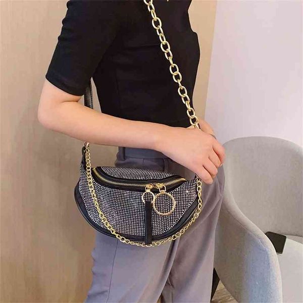 french small waist women's 2021 new messenger versatile chest bag fashion
