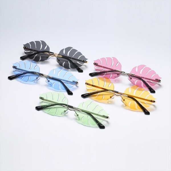 steampunk vintage sunglasses women leaf trend mirror rimless sun glasses frameless punk fashion retro small eyeglasses, White;black
steampunk vintage sunglasses women leaf trend mirror rimless sun glasses frameless punk fashion retro small eyeglasses, White;black