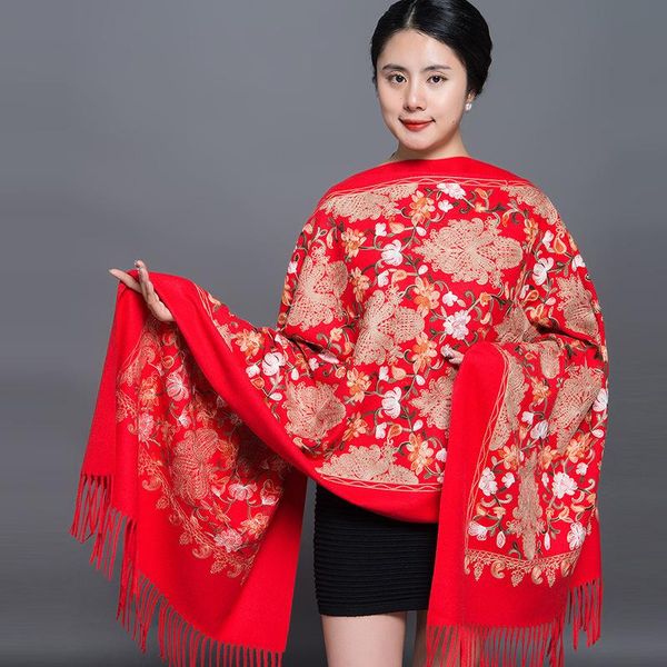 scarves scarf fashion embroidery winter women cashmere-like shawls lady ethnic wraps thick warm pashmina bandana foulard blanket, Blue;gray
scarves scarf fashion embroidery winter women cashmere-like shawls lady ethnic wraps thick warm pashmina bandana foulard blanket, Blue;gray