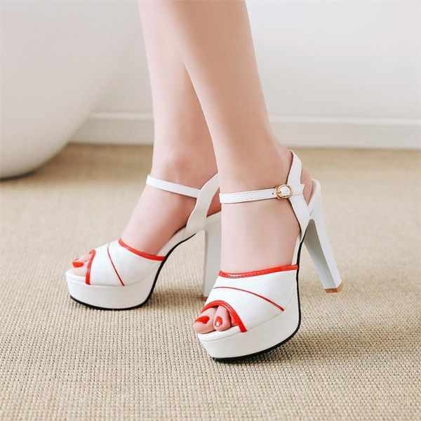 summer women high heels platform sandals ladies fish mouth fashion shoes buckle female, Black
summer women high heels platform sandals ladies fish mouth fashion shoes buckle female, Black