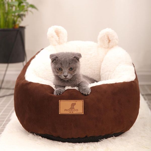 pet cat's nest warm in winter thickened for all seasons cat species bed house round cushion drop beds & furniture
pet cat's nest warm in winter thickened for all seasons cat species bed house round cushion drop beds & furniture