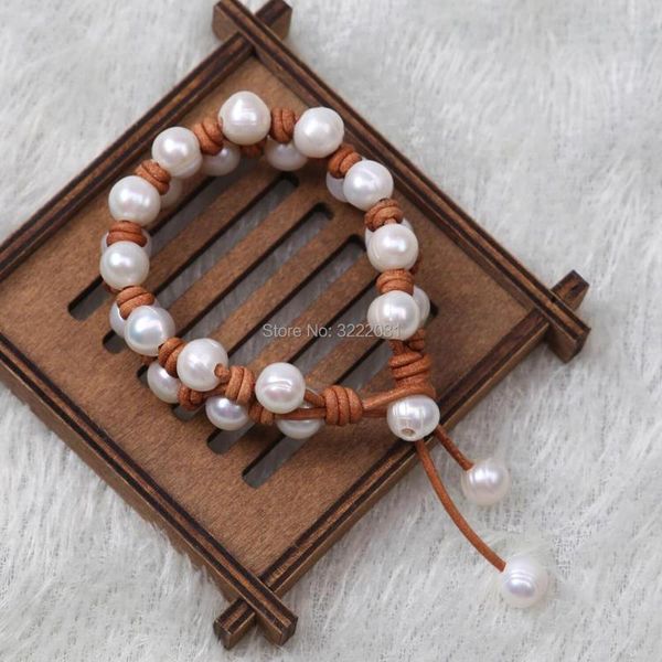 cuff women pearls bracelets,knotted real beaded jewelry bangle for girl,genuine leather bracelet with potato pearl,summer gift, White
cuff women pearls bracelets,knotted real beaded jewelry bangle for girl,genuine leather bracelet with potato pearl,summer gift, White