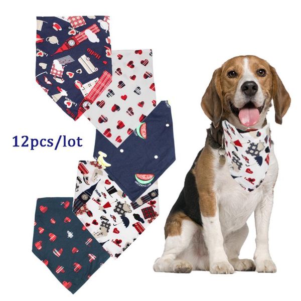 12pcs/lot dog scarf pet neckerchief british style bandana for small cats cat kitten collar tie accessories collars & leashes
12pcs/lot dog scarf pet neckerchief british style bandana for small cats cat kitten collar tie accessories collars & leashes