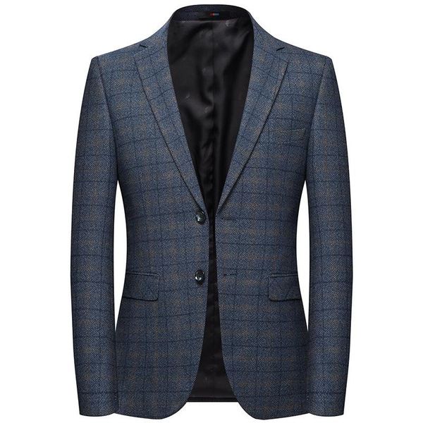men's suits & blazers 2021 m-xxxxl autumn casual suit plaid blazer male korean version of the slim jacket, White;black
men's suits & blazers 2021 m-xxxxl autumn casual suit plaid blazer male korean version of the slim jacket, White;black