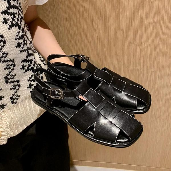 sandals sklfgxzy summer roman style genuine leather women restoring ancient ways woven shoes banquet beach, Black
sandals sklfgxzy summer roman style genuine leather women restoring ancient ways woven shoes banquet beach, Black