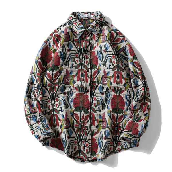 men's casual shirts men shirt long sleeve vintage button up thick jackets coat warm oversize hip hop harajuku clothing, White;black
men's casual shirts men shirt long sleeve vintage button up thick jackets coat warm oversize hip hop harajuku clothing, White;black