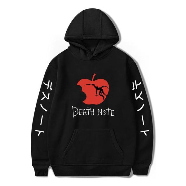 men's hoodies & sweatshirts anime death note hoodie kawaii harajuku y2k streetwear sweatshirt undefined kpop coat women oversized man u, Black
men's hoodies & sweatshirts anime death note hoodie kawaii harajuku y2k streetwear sweatshirt undefined kpop coat women oversized man u, Black