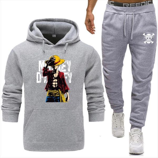 two piece suit fashion hooded men tracksuit sweatshirt sportswear track hoodie autumn pants, Gray
two piece suit fashion hooded men tracksuit sweatshirt sportswear track hoodie autumn pants, Gray