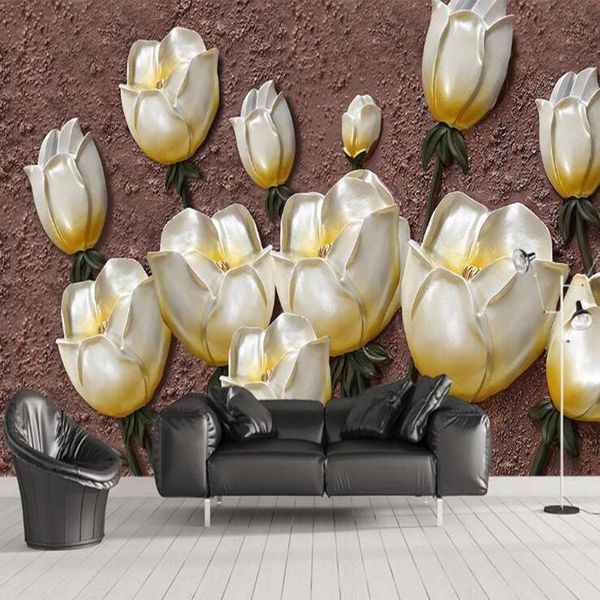 wallpapers custom retro wallpaper,golden tulip mural for living room bedroom sofa background decoration wallpaper
wallpapers custom retro wallpaper,golden tulip mural for living room bedroom sofa background decoration wallpaper