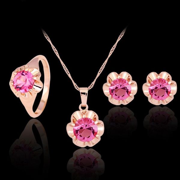 earrings & necklace nieuwe fashion -selling inlaid rhinestones kristal ketting oorbel ring drie-delige set pak fijne sieraden voor vrouwen g, Silver
earrings & necklace nieuwe fashion -selling inlaid rhinestones kristal ketting oorbel ring drie-delige set pak fijne sieraden voor vrouwen g, Silver
