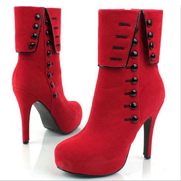 boots winter boot women short plush snow botas high heels platform ankle for red black pumps plus size 35-42
boots winter boot women short plush snow botas high heels platform ankle for red black pumps plus size 35-42