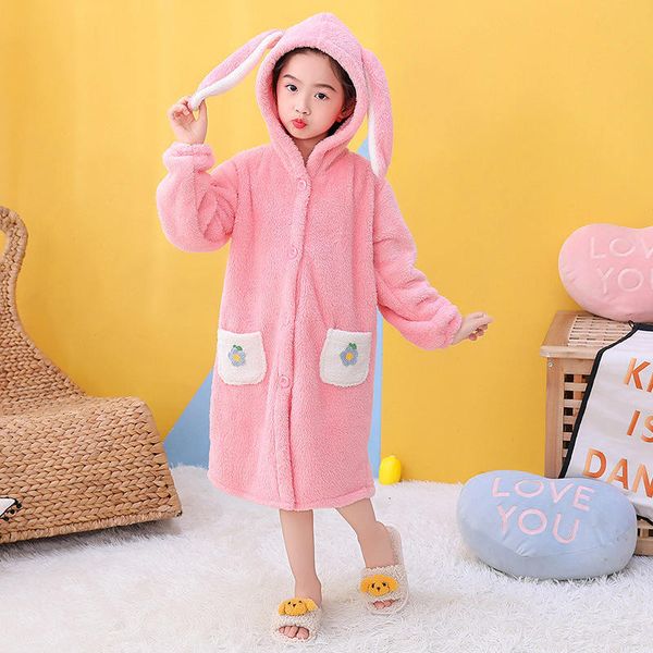 culottes winter children flannel bathrobes hooded long bathgowns flower embroidery sleepwear birthday girl robe teenage homewear, Blue
culottes winter children flannel bathrobes hooded long bathgowns flower embroidery sleepwear birthday girl robe teenage homewear, Blue