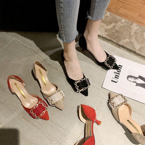 sandals buckle velvet shoes stiletto heels shallow mouth 2021 women's suit female beige med suede comfort rhinestone black m
sandals buckle velvet shoes stiletto heels shallow mouth 2021 women's suit female beige med suede comfort rhinestone black m