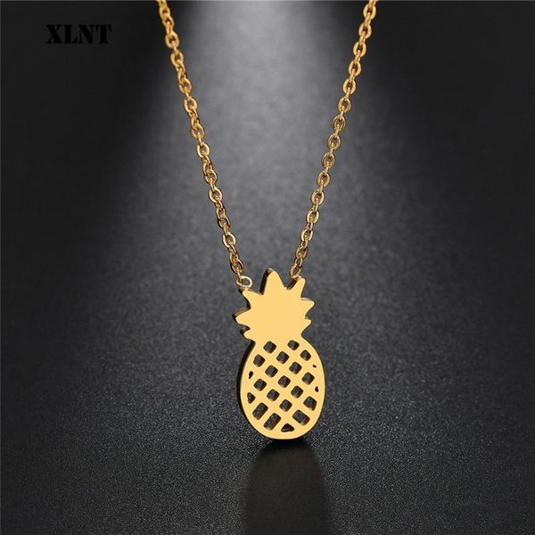 pendant necklaces xlnt stainless steel necklace for women lover's gold and silver color pineapple engagement jewelry
pendant necklaces xlnt stainless steel necklace for women lover's gold and silver color pineapple engagement jewelry