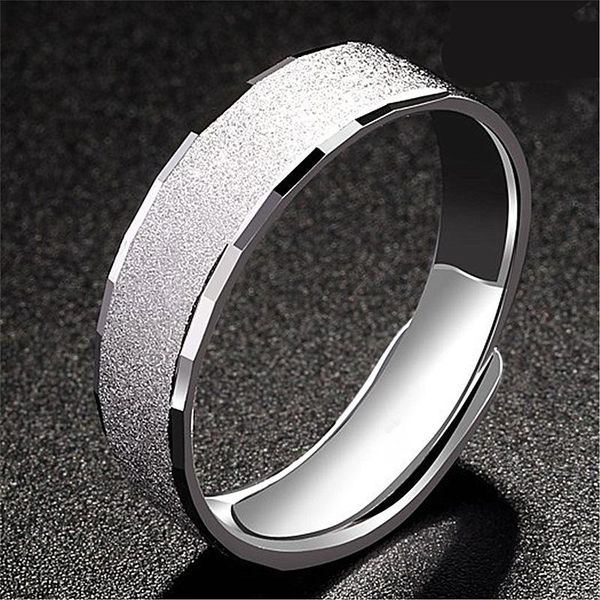 wedding rings classic silver color frosting women men ring cocktail party fashion simple bridal engagement jewelry gifts, Slivery;golden
wedding rings classic silver color frosting women men ring cocktail party fashion simple bridal engagement jewelry gifts, Slivery;golden
