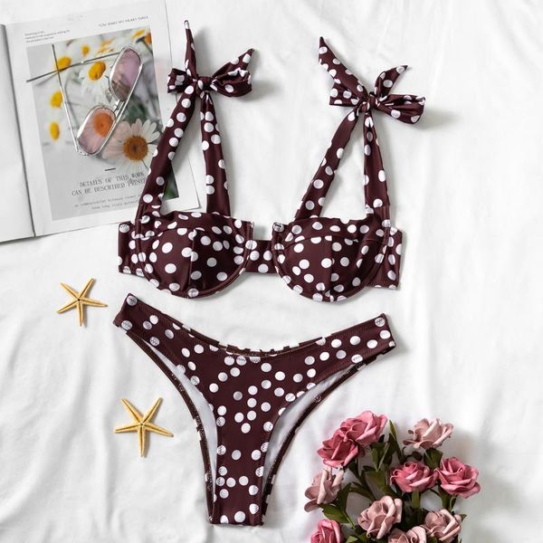 women's swimwear 2021 beautiful 2 piece bikini swimsuits women spots yed, White;black
women's swimwear 2021 beautiful 2 piece bikini swimsuits women spots yed, White;black