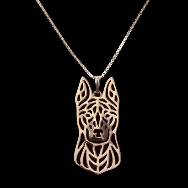 pendant necklaces women's pet dog shaped hollow out dutch shepherd for lovers drop, Silver
pendant necklaces women's pet dog shaped hollow out dutch shepherd for lovers drop, Silver
