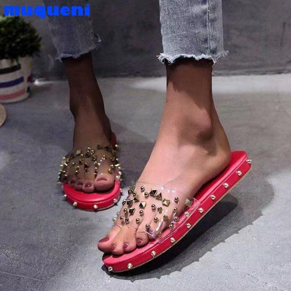 slippers women's rhinestone rivet cool shoes woman punk flat outdoor casual female beach slides ladies summer, Black
slippers women's rhinestone rivet cool shoes woman punk flat outdoor casual female beach slides ladies summer, Black