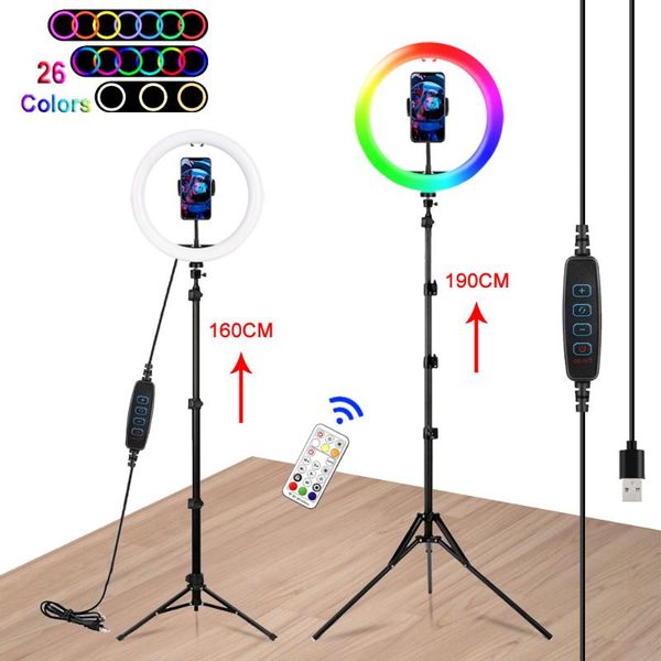 colorful led ring light 10 inch 190cm stand rainbow ringlight usb with phone 26 colors for live broadcast po flash heads
colorful led ring light 10 inch 190cm stand rainbow ringlight usb with phone 26 colors for live broadcast po flash heads