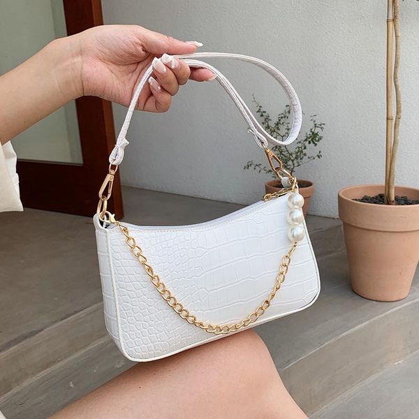 new women shoulder bags crocodile pattern leather small messenger bag ladies armpit baguette handbag fashion chain corssbody bag
new women shoulder bags crocodile pattern leather small messenger bag ladies armpit baguette handbag fashion chain corssbody bag