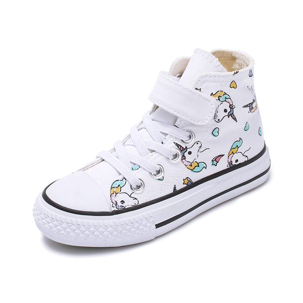 Canvas Childrens Shoes Cartoon Graffiti Children Sneakers Rainbow Casual Shoes for Girls Comfortable High Top Kids Shoes, Black
Canvas Childrens Shoes Cartoon Graffiti Children Sneakers Rainbow Casual Shoes for Girls Comfortable High Top Kids Shoes, Black
