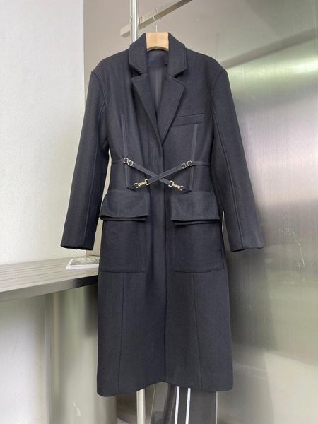 women's wool & blends 2021fw autumn winner women long overcoat female casual coat outerwear gdnz 8.27, Black
women's wool & blends 2021fw autumn winner women long overcoat female casual coat outerwear gdnz 8.27, Black