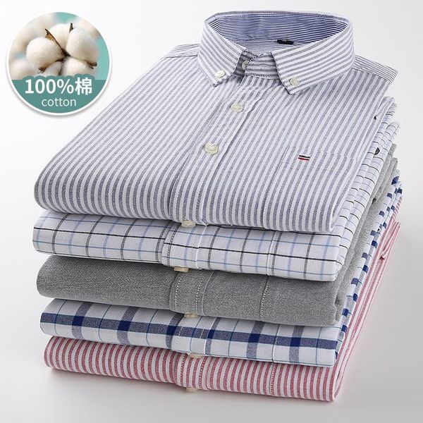 men's casual shirts arrival men 100% cotton plaid pure color oxford spring and autumn long sleeved single breasted plus size s-6xl, White;black
men's casual shirts arrival men 100% cotton plaid pure color oxford spring and autumn long sleeved single breasted plus size s-6xl, White;black